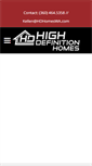 Mobile Screenshot of hdhomeswa.com